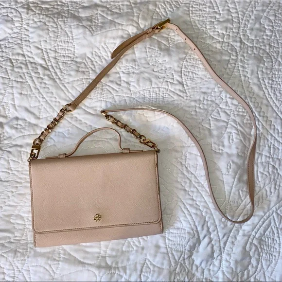 Tory Burch Saffiano Leather Crossbody - Picture 11 of 15